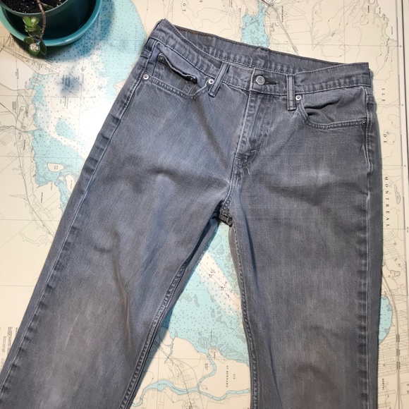 Levi's Red Tab 514 Grey Jeans - Picture 6 of 7